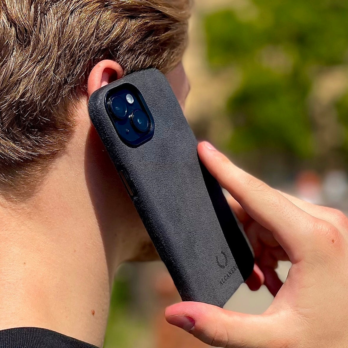 Alcantara iPhone Case (Black)
